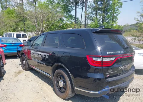 2024 Dodge Durango Pursuit/Enforcer из США, поврежденный, VIN 1C4SDJFT9RC184452